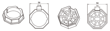 60MM OCTAGONAL TUBE